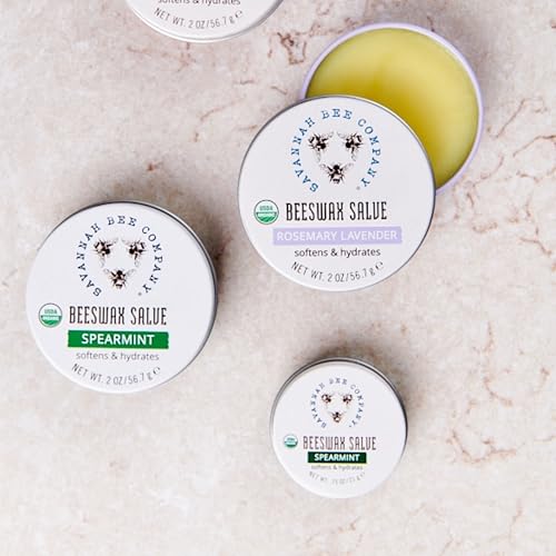 Savannah Bee Company Original Beeswax Salve - Deep Moisturizer Hand Salve