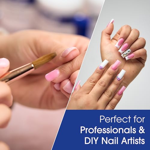 DeEnti Nomma Plus Professional Liquid Monomer, EMA Nail Liquid for Acrylic Powder, Non-Yellowing Monomer, 4oz Bottle, Professional Salon Quality Manicure and Pedicure Supplies