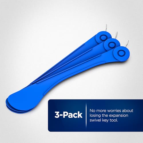 Galvanox Dental Orthodontic Expansion Swivel Key Tool for Palatal Expanders (3 Pack)