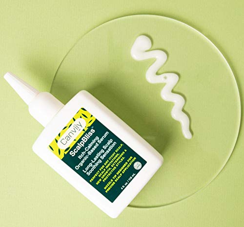 ScalpBliss Itch-Calming Serum, Long-Lasting Soothing Scalp Moisturizer for Dry itchy Scalp, Enriched with Aloe Vera, Witch Hazel, Manuka Honey and Peppermint Oil (Organic Based)