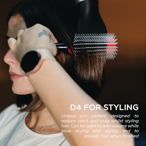 Denman D4 Curl Definer & Styler Hairbrush (Black)