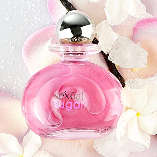 Michel Germain Sexual Sugar Eau de Parfum Fragrance Spray, Top Notes of Mouthwatering Wildberries & Orange Zest, Long-Lasting, Light Floral Gift for Her