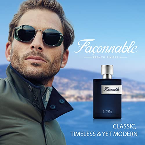 Façonnable - Riviera 90ml (3 Fl Oz) - Eau de Parfum for Men - Woody & Aromatic Scents