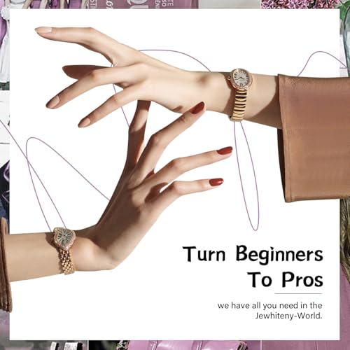 JEWHITENY 27 Colors Nail Polish Kit with U V Light, U V LED Nail Dryer Lamp Curing Gel Nail Polish Set Popular Gel Polish Set DIY at Home, Nail Manicure Tools