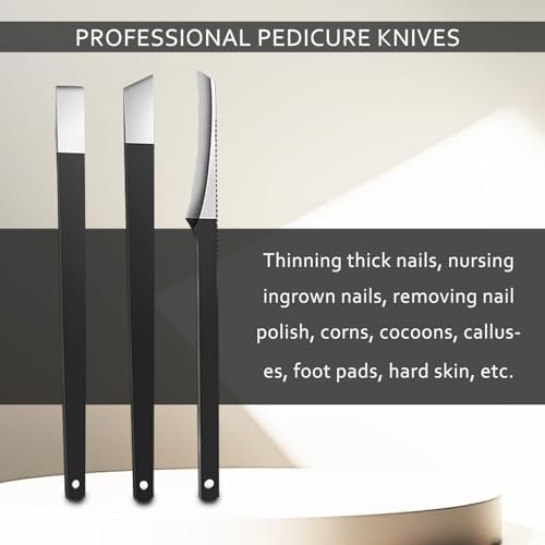 Toenail Clipper Ingrown Nail Pedicure Knife for Ingrown Nails Removal Kit Thick Nail Cutter Toenail Treatment Correction