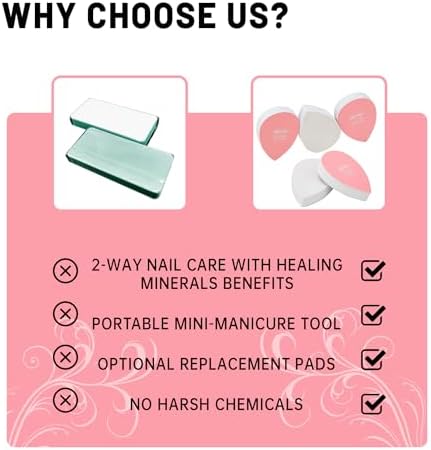 Nail Files and Buffers for Natural Nails Shine Polishers Buffer Blocks Fingernail Buffer Block 800/4000 Grit Pack of 5 (A-Drop)