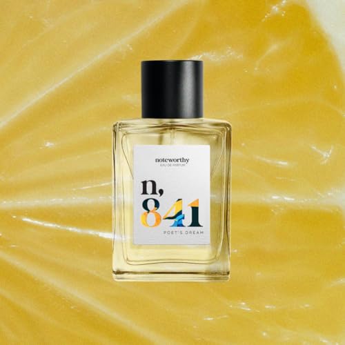 Noteworthy n,841 Poet's Dream Eau De Parfum – Lemon, Bergamot, Cardamom | Long-lasting Unisex Perfume for Women & Men (100ml)