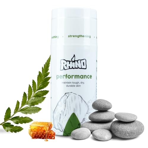 Rhino Skin Solutions Performance | Rock Climbing Antiperspirant Cream for Hands & Feet | Skin Conditioner & Toughener for Athletes and Everyday Use