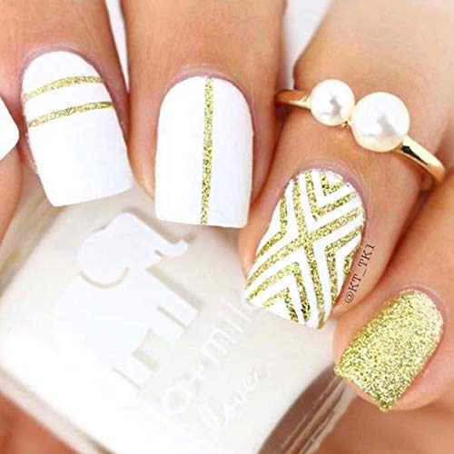 ella+mila Professional Nail Polish - Quick Dry Nail Polish - Long-Lasting & Chip Resistant Formula (Love Collection - Pure Love - 0.45 fl oz)