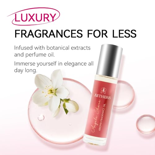 AETHERIS Pheromone Perfume for Women, Fruity Floral,Enhanced scents,Long lasting,Roll-on Perfume