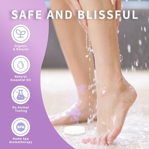 Shower Steamers, 18 Pack XL Lavender Shower Bath Bombs Aromatherapy with Essential Oils, Self Care Gifts for Women Wife, Unique Gifts for Dad、Mother and Wife