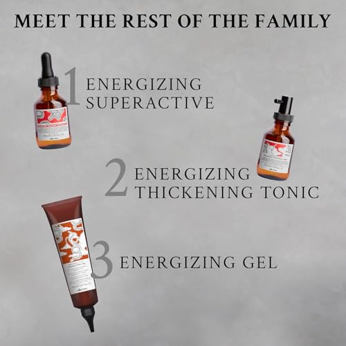 Davines Naturaltech ENERGIZING Seasonal Superactive Treatment, Reduce Hair Loss, Improve Hair Density And Body, 3.38 Fl. Oz.