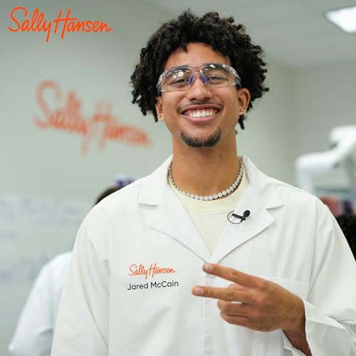 Sally Hansen Miracle Gel™ x Jared McCain, Point Guard Pink, Long Lasting, Gel-Like Formula, No UV Lamp Needed, PInk Nail Polish