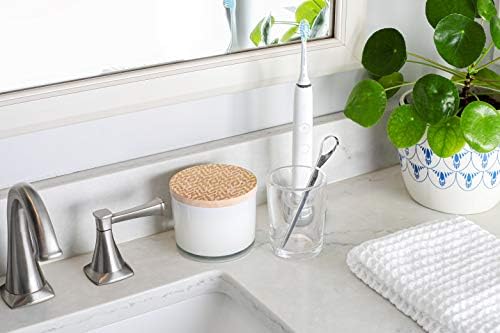 Model P Medical Grade, Dishwasher Safe, Stainless Steel Tongue Cleaner, Reduce Bad Breath and Improve Taste, Preferred by Leading Dental Schools for Oral Hygiene, (1 Count)