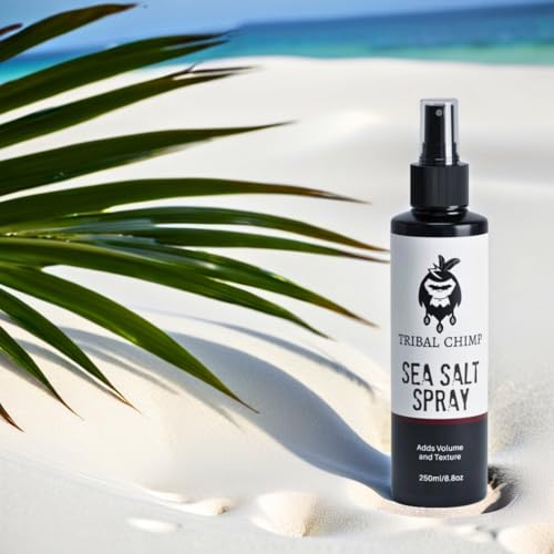 Sea Salt Spray for Men 250ml – Sea Salt Hair Spray for Volumizing, Thickening & Texturizing Hair of All Types – Strong Extra Hold, Natural, Non-Toxic & Alcohol Free Hairspray