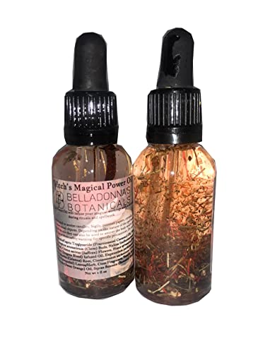 Witch's Magical Power Ritual Oil