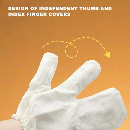 Ayurvedic Garshana Gloves for Body Massage Raw Silk Exfoliating Massage Gloves with Elastic Wrist Bands for Men Women Traditional Wellness Tool for Skin Care and Relaxation (2PCS)