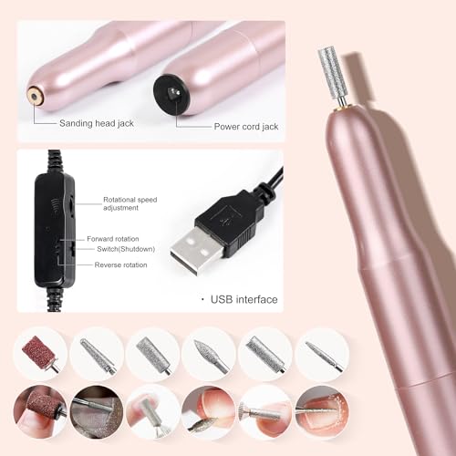 Major Dijit Complete Acrylic Nail Starter Kit with LED Lamp, 12 Colors Powder & Liquid, Base/Top Coat, Primer, Electric Drill – DIY Nail Art Tools for Home & Salon