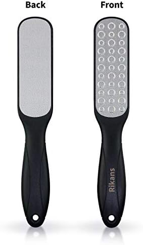 Rikans Colossal Foot File, Professional Foot Rasp Callus Remover, Foot Care Pedicure Tool to Remove Hard Skin,Can Be Used on Wet or Dry Skin, High Grade Stainless Steel File (Foot File Set)