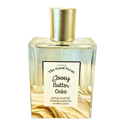 Gooey Butter Cake Eau de Parfum Spray for Women – 3.4 FL OZ / 100 ml – Sweet Perfume with Notes of Sugar, Caramel & Vanilla Cream – Long-Lasting Gourmand Fragrance