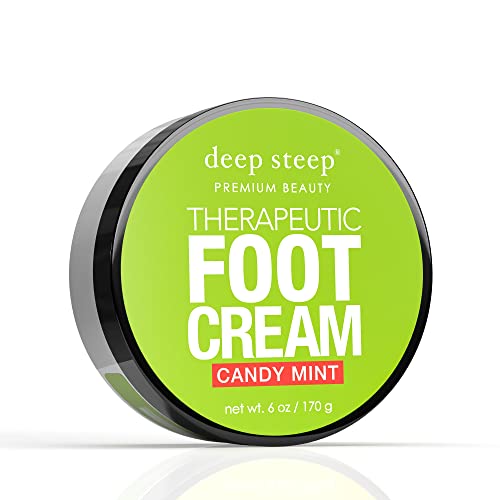 Deep Steep Candy Mint Foot Cream, 6oz