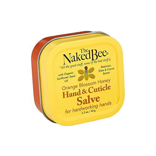 The Naked Bee Hand & Cuticle Healing Salve (1.5 oz/Sunflower, Beeswax & Shea Butter)