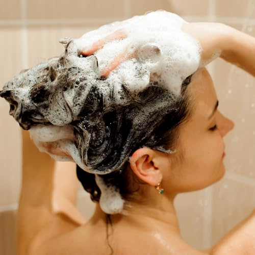 Rice Water Hair Growth Shampoo - Thickening Shampoo with Biotin for Hair Loss and Thinning Hair