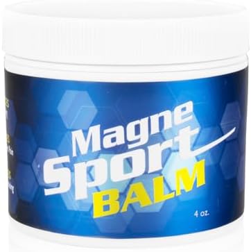 MagneSport Topical Magnesium Balm for Athletic Recovery - 4oz Jar