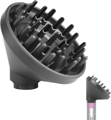 Upgraded Diffuser for Dyson Airwrap, Nozzle for All Models of Dyson Curling Iron, Diffuser Nozzle Attachment