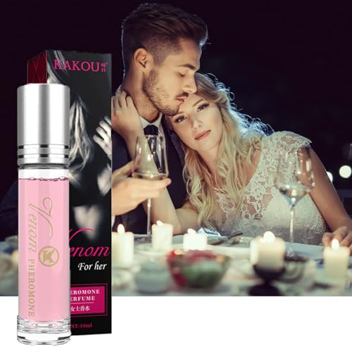 pheromones perfumes for women, Phero Roll-On Perfume, best fragrances Phero Oil for Women to Attract Men,Venom Scents Pheromones for Women (Pack of 6)