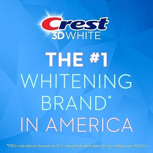 Crest 3D White Whitening Therapy Charcoal Deep Clean Fluoride Toothpaste, Invigorating Mint, 3.5 Ounce, Pack of 3