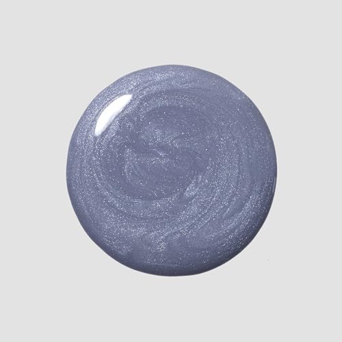 Dazzle Dry Nail Lacquer (Step 3) - Blue Moon - A muted slate blue gray with shimmer. Full coverage shimmer. (0.5 fl oz)