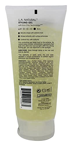 Giovanni, Styling Gel L.A. Natural, 6.8 Fl Oz