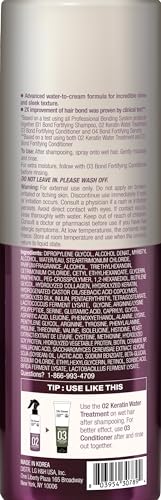 Dr. Groot Bond Fortifying Keratin Treatment, Clinically Proven for Repair and Thickening of Dry, Thin, Damaged Hair - Hair Mask, Glass Hair Effect, Korean Professional Bonding System