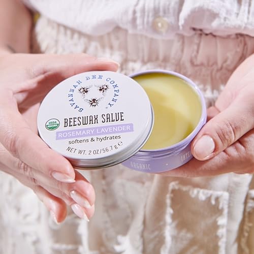 Savannah Bee Company Original Beeswax Salve - Deep Moisturizer Hand Salve