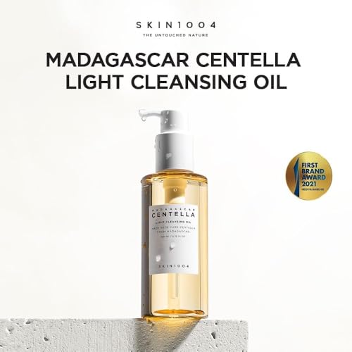 SKIN1004 Madagascar Centella Ampoule 3.38fl.oz (100ml) and Light Cleansing Oil 6.76fl.oz (200ml) Bundle