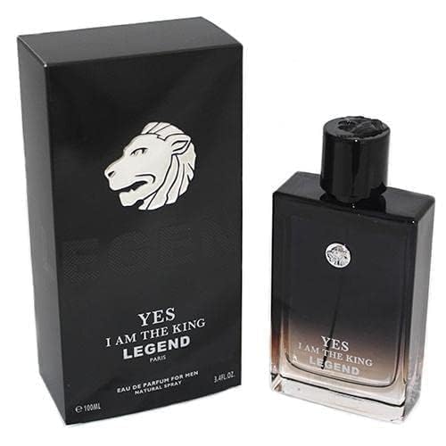 Geparlys Yes I Am The King Legend Eau De Parfum Spray For Men, 3.4 Ounce