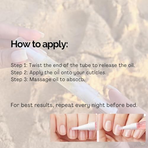 Radiant Nail Growth Oil, Nail Strengthener, Cuticle Oil for Nails, For Moisturize Strengthen Nail Care Oil, Finger Edge Manicure Nourishing Pen, Anti-hangbnail removal, Nail Skin Edge Care