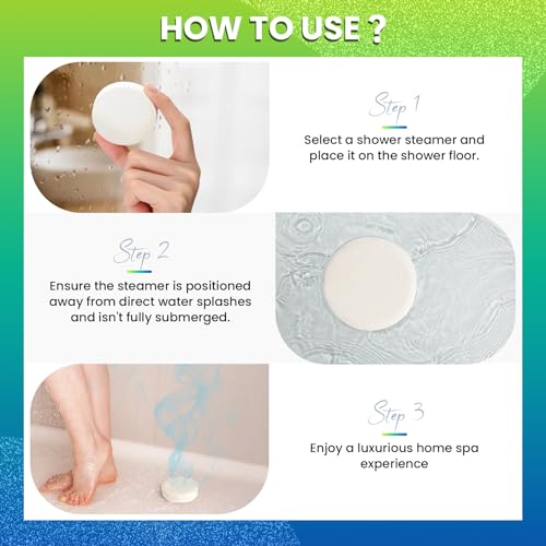 Shower Steamers Aromatherapy - Birthday Gifts for Women, 18 Pack Shower Bombs with Essential Oils, Self Care Gifts for Women, Mom, Womens Christmas Gifts, Stocking Stuffers for Adults Women Men Teens