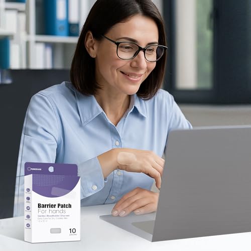 Moisturizing Crack Patches –For Linear, Single Small Crack,For Dry,Cracked Hands,Elbows, Chapped Knees Skin Relief, Hydrating Care – Flexible & Breathable, 10 Patches