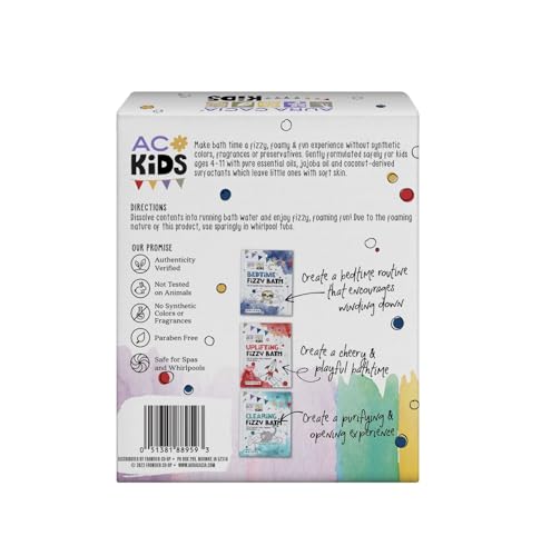 Aura Cacia Kids Fizzy Bath Kit (Pack of 2)