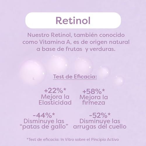 Babaria - Retinol Ampollas Antiedad Procollagen, Piel Renovada, Firme y Elástica, con Vitamin A Premium, Apto para Todo Tipo de Pieles, Incluso Sensibles - 5 Uds de 2 ml