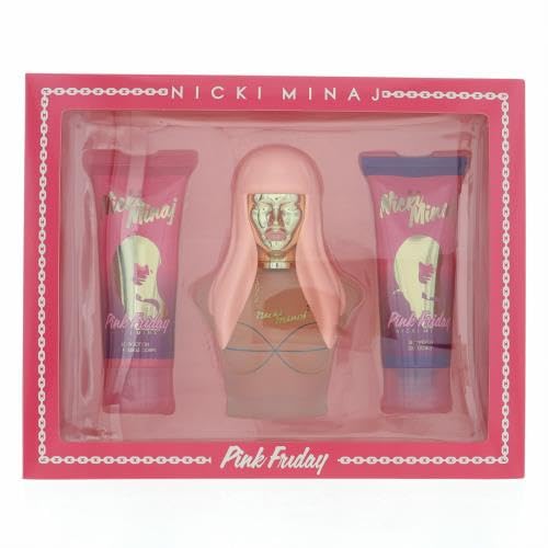 Nicki Minaj Pink Friday 3 Piece Gift Set - 3.4 Oz Eau De Parfum