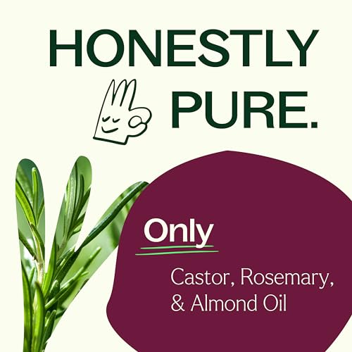 Plant Therapy Rosemary & Castor Oil - 4 oz Hair Treatment for Growth, Shine, Softness, Healthy Scalp & Hair Mask