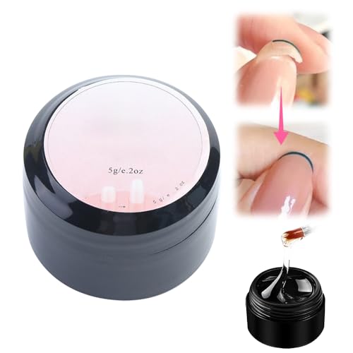 Nail Repair Protection Gel, Nail Repair Kit for Split Natural Nails, Instant Cracked Nail Repair Gel, Broken Nails Repair Kit for Natural Nails, Easy Quick Fix for Home Use