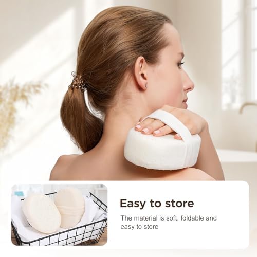 Loofah Exfoliating Sponge,2025 New Reusable Loofah Sponge,Durable Exfoliating Pad for Shower (1 PCS)