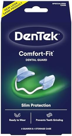 DenTek Teeth Grinding Dental Guard Kit with Comfort Fit and Professional Fit, 1 Count Each