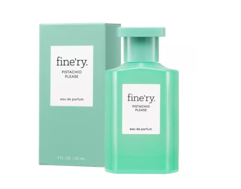 Fine'ry. Pistachio Please Eau de Parfum for Women, 2 fl oz, Long Lasting Scent