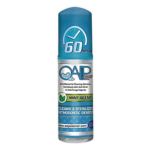 OAP Cleaner - Cleans & Sterilizes Removeable Dental and Ortho Appliances - Foam
