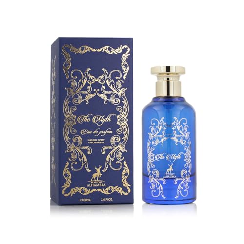 Maison Alhambra The Myth for Unisex Eau de Parfum Spray, 3.40 Ounces / 100 ml